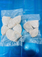 Frozen swordfish steak cut from loin Skinless,Boneless thumb