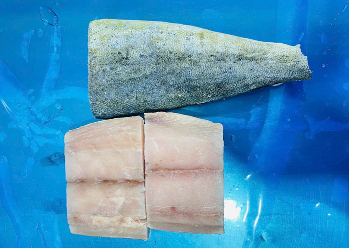 Frozen Mahi Mahi Fillet Portion, Skinon (Coryphaena hippurus) Size: 100-200 grs/pc