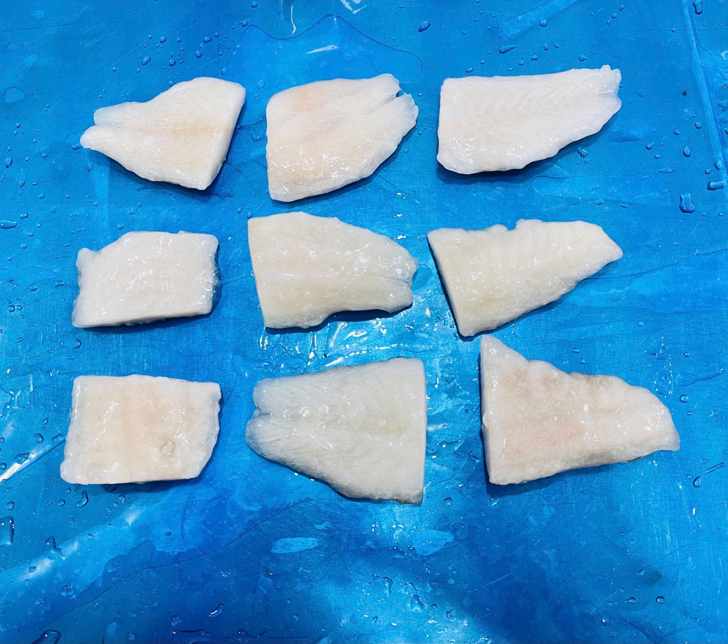 Parrotfish Cube, skin-less, boneless