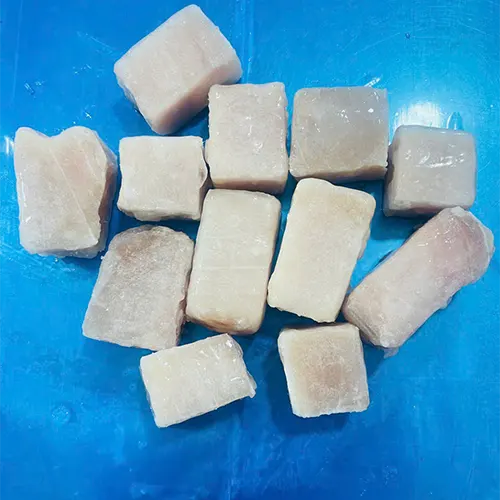 Frozen Swordfish Cube, Skinless, Boneless (Xiphias Gladius) Size: 25-50 grs/pc