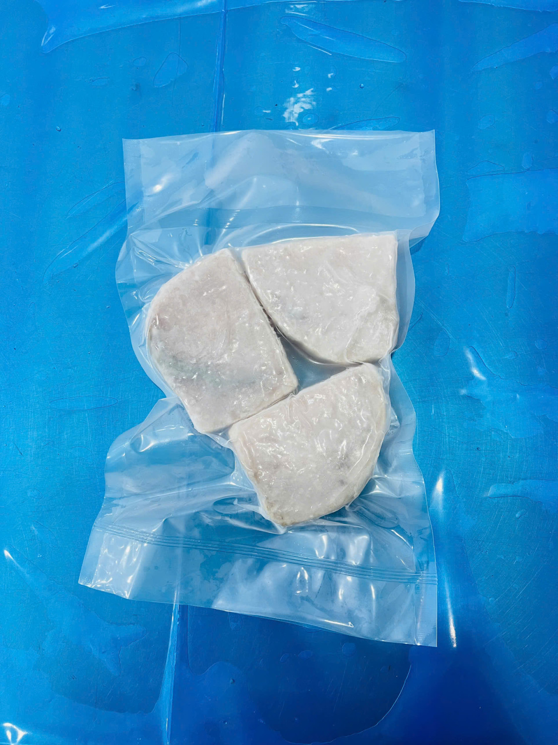 Frozen swordfish steak cut from loin Skinless,Boneless