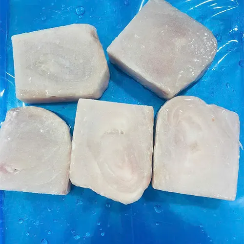 Frozen swordfish steak cut from loin Skinless,Boneless